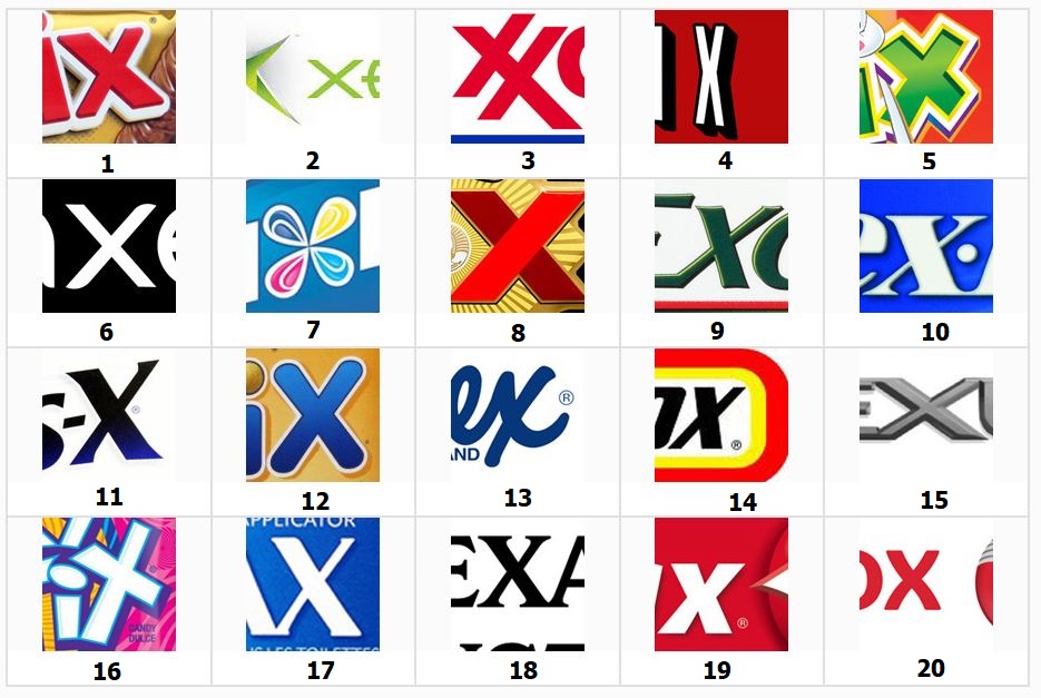 Brand 'X' Logos Quiz No. 1.JPG
