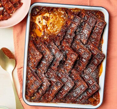 Chocolate & Salted Caramel Waffle Bread & Butter Pudding.jpg