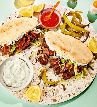 Doner Kebab With Garlic Mint Sauce.jpg