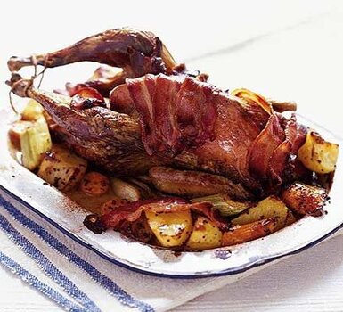 Guinea Fowl With Mustard & Lemon Roots.jpg