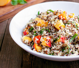 Peaches With Quinoa & Mint.jpg
